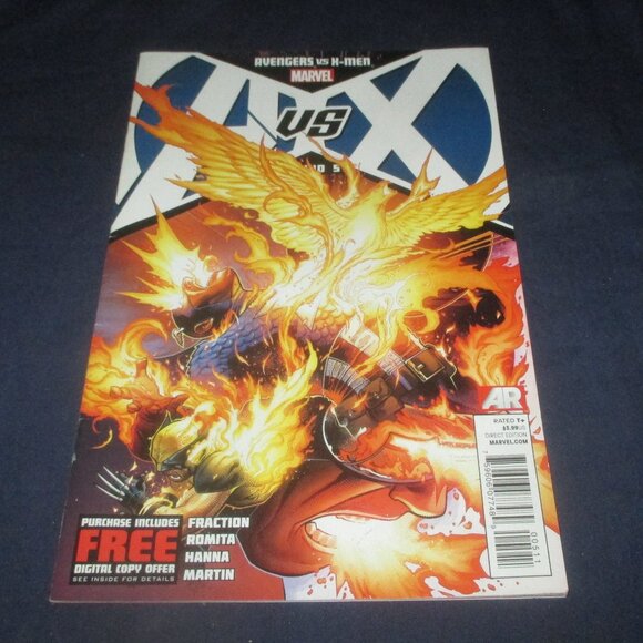 Avengers vs X-Men Round #5 (Marvel Comics, 2012) Jim Cheung Variant A Cover - Picture 1 of 3
